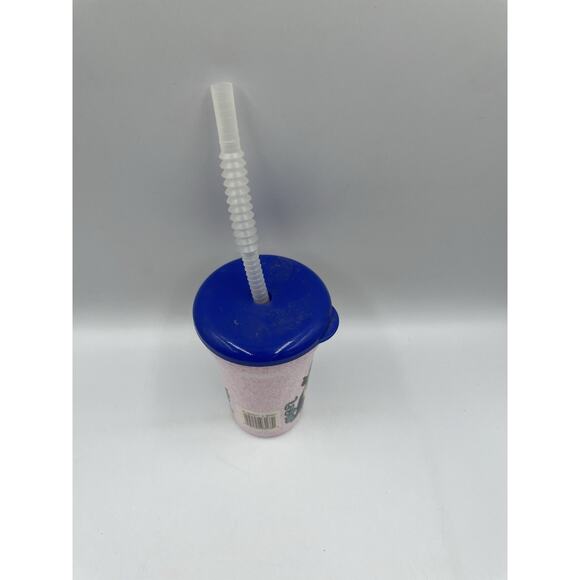 Vintage 90s Beauty And The Beast Mug with Lid & Straw - Toys R Us - NEW - Picture 8 of 11